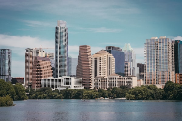 Austin Texas skyline - Jacobs Ladder Electrical service area